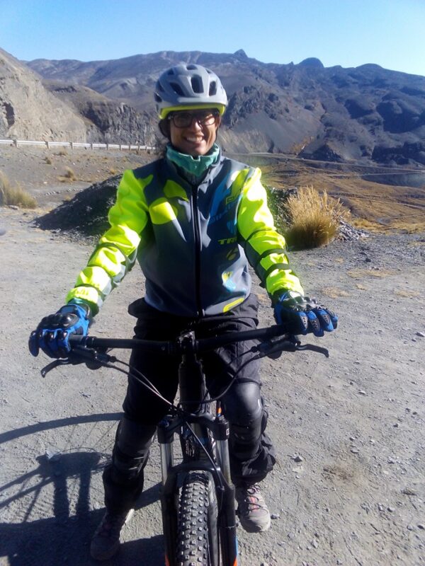 Ciclismo en la carretera de la muerte